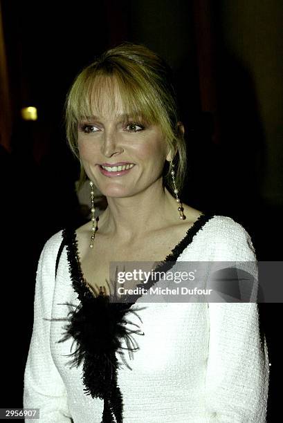 Claude Chirac attends the Versailles Charity Gala, February 9, 2004 in Versailles, France.