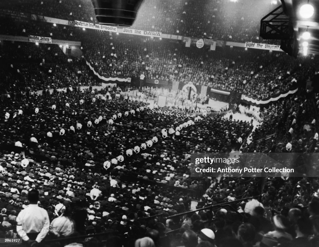 Strasserist Rally Approximately 20, 000 people attend a pro-Nazi Germany rally at... News ...
