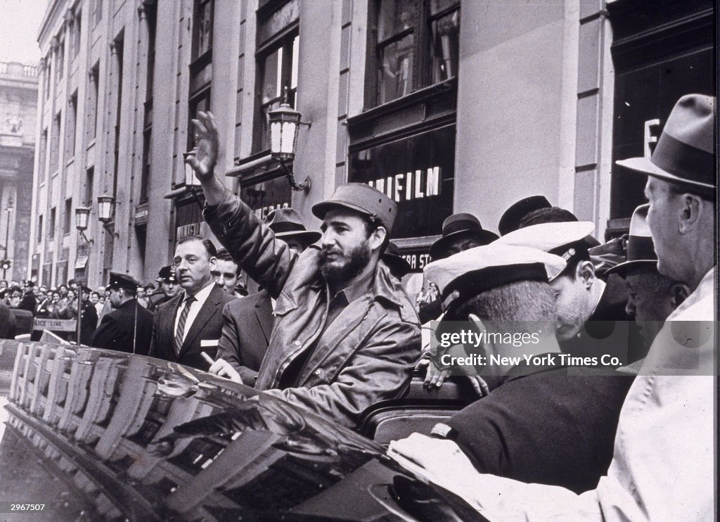 Fidel Castro In New York