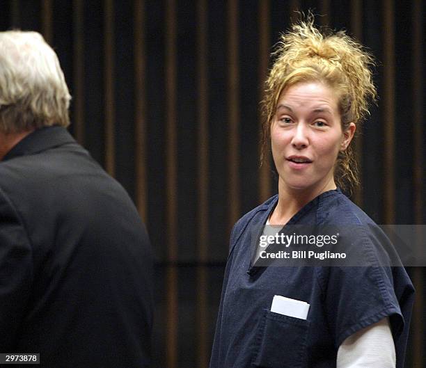 Mt. CLEMENS, MI Kimberly Mathers, Eminem's ex-wife, appears before Judge Ed Servito in Macomb Count Circuit Court for violating her probation on drug...