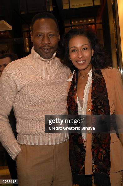Actress Tamara Tunie and friend Greg Teneret attending the Furla... News Photo - Getty Images Actress Tamara Tunie and friend Greg Teneret attending the Furla... News Photo - Getty Images