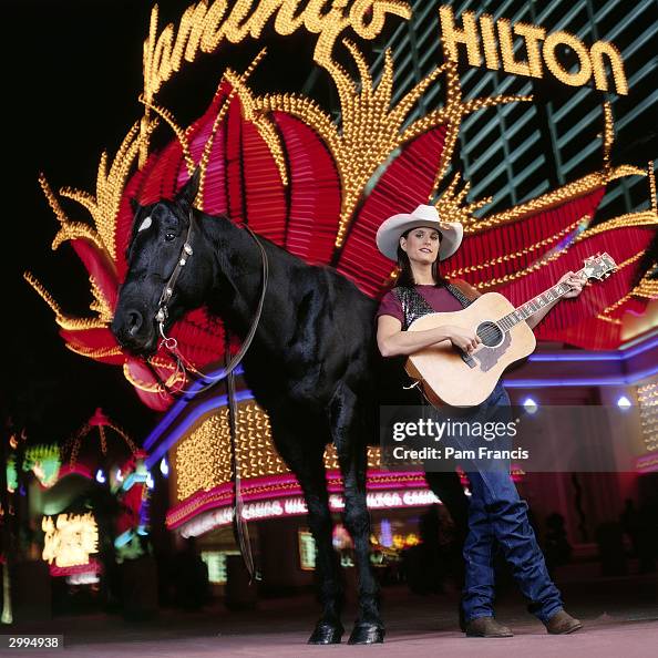 Singer Ter Ree Country singer Terri Clark photographed on April 26, 1996 in Las ...