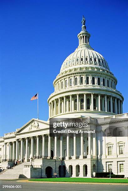 usa, washington dc, capitol building - capitol hill stock pictures, royalty-free photos & images