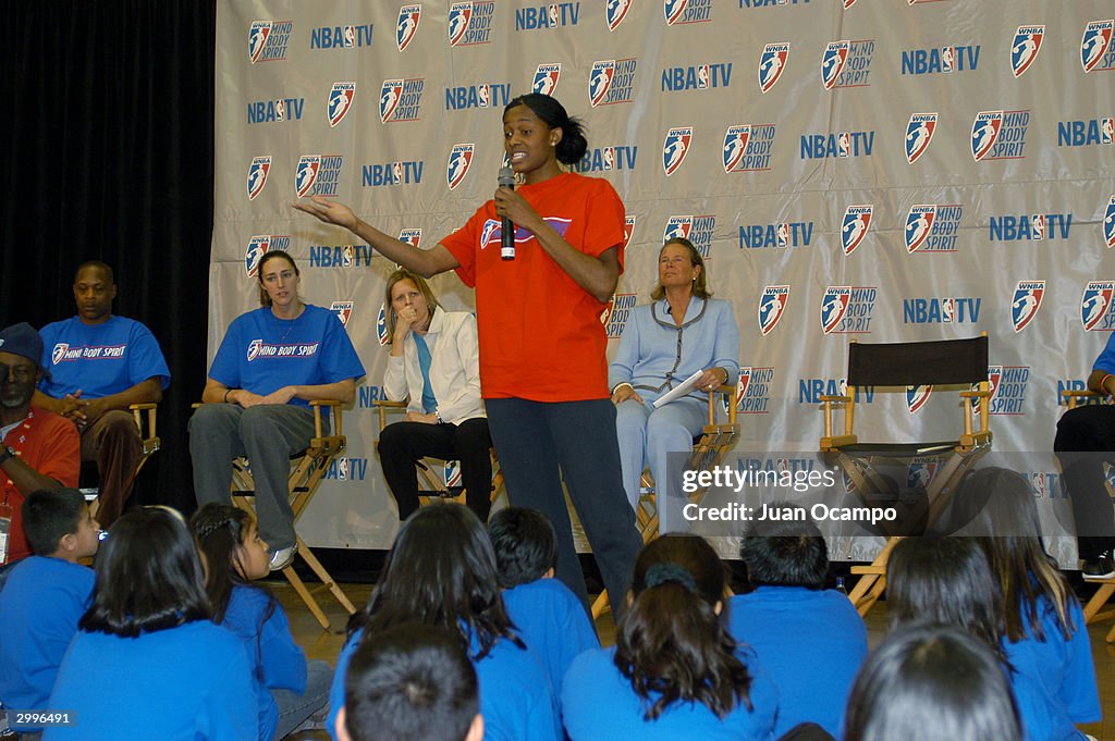 WNBA Mind Body and Spirit