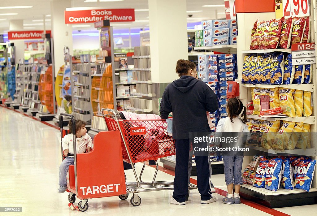 Target 2003 A woman shops in a Target Store February 19, 2003 in Chicago,... News ...