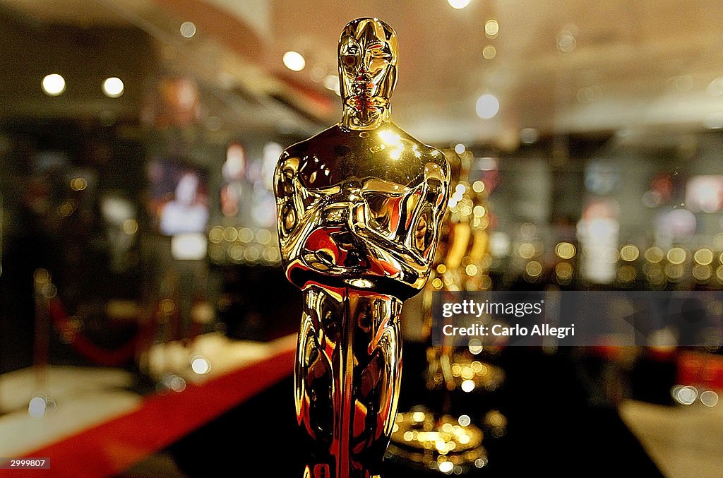 Oscar Statuettes For The 76th Academy Awards Displayed In Hollywood