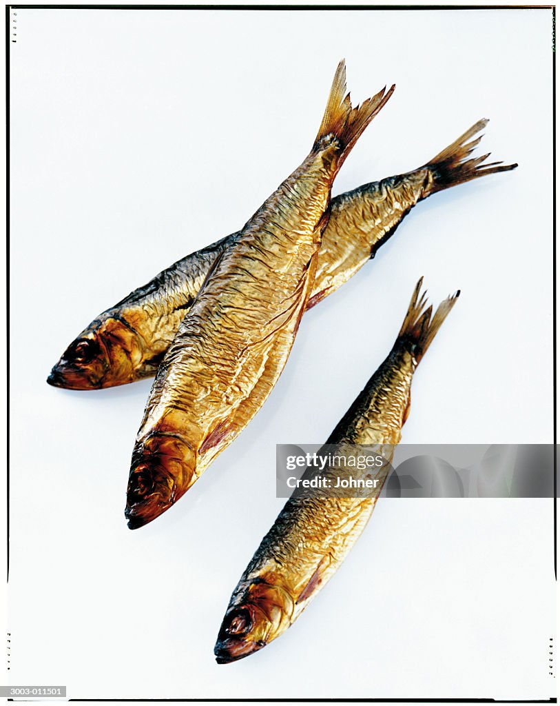 Three Smoked Baltic Herrings