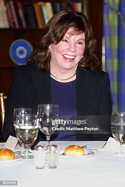 Actress Marsha Mason attends The New York Oscar Party Tasting at Le Cirque 2000 February 24, 2004 in New York City.