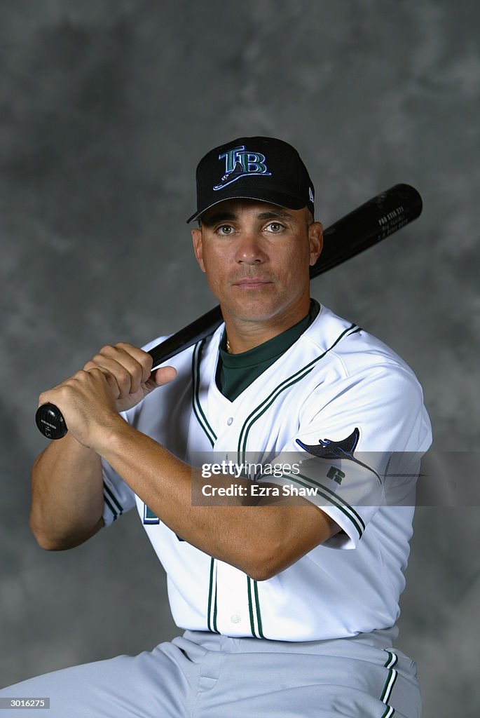 Al Reyes Devil Rays Rey Sanchez of the Tampa Bay Devil Rays poses for a portrait on... News ...