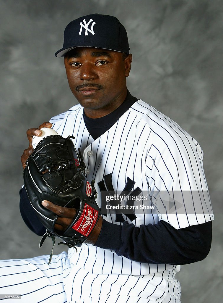 Tom Gordon Actor Tom Gordon of the New York Yankees poses for a portrait on February ...