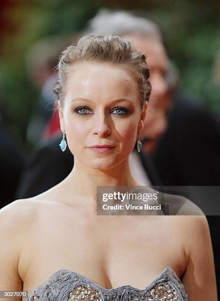 Actress Samantha Morton, nominated for Best Actress for her performance in "In America", attends the 76th Annual Academy Awards at the Kodak Theater...