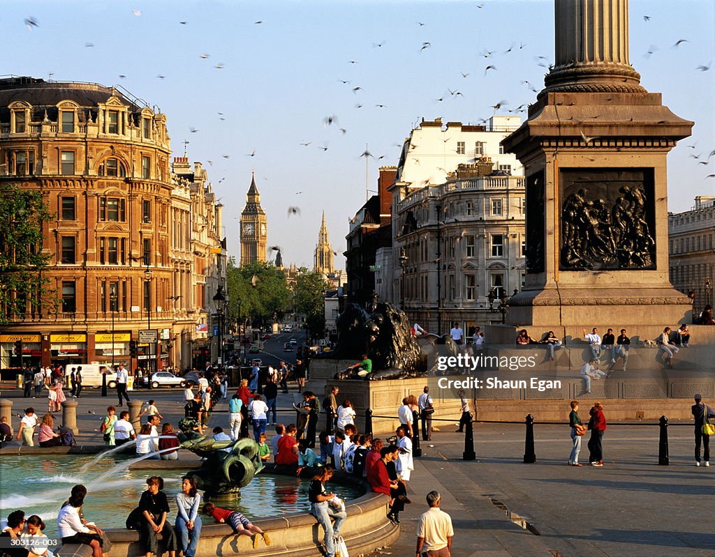 England,London,Trafalgar Square