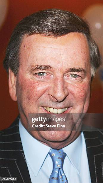 Broadcaster Terry Wogan attends The Oldie Of The Year Awards held at Simpsons In The Strand, March 2, 2004 in London. Set up by former Private Eye...