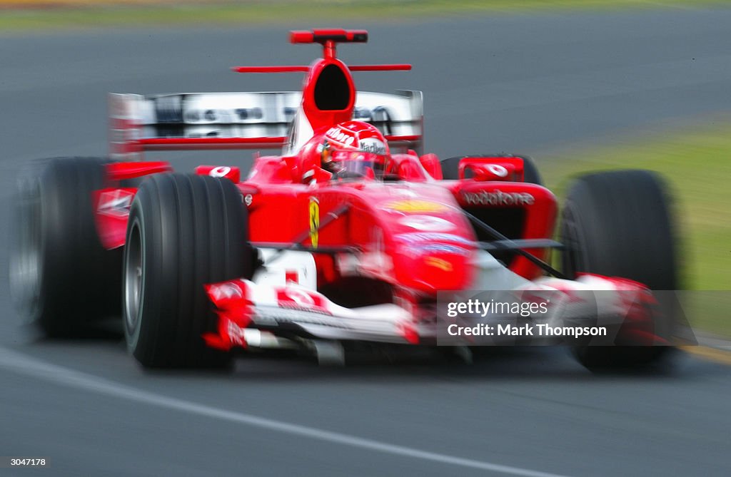 Australian Formula One Grand Prix Practice