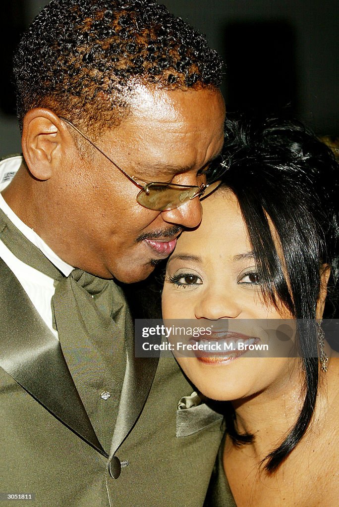 Actor Dorien Wilson and his wife attend the 35th Annual NAACP Image