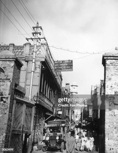 Kisakhani, the main Bazaar in Peshawar.