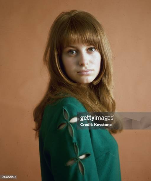 British stage and film actress Susan George.