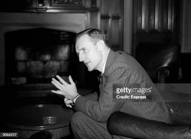 John Davison Rockefeller III , grandson of the US multi-millionaire oil king.