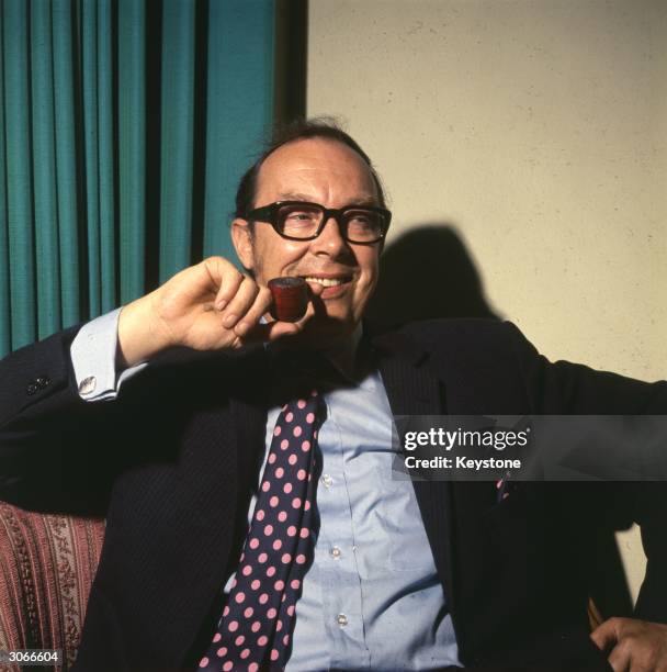 British comedian Eric Morecambe , born John Eric Bartholomew, one half of the popular TV comedy duo Morecambe and Wise.