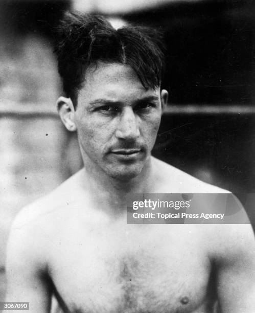 American boxer Benny Leonard, born Benjamin Leiner, he became the world lightweight champion in 1917 and retired undefeated in 1925.