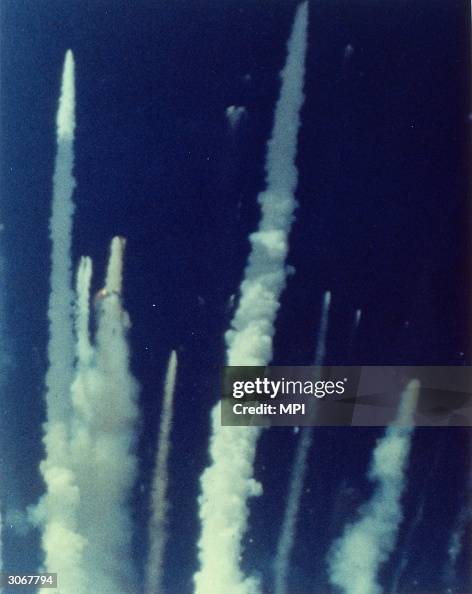 Shuttle Explosing The space shuttle Challenger explodes 73 seconds after take-off from ...