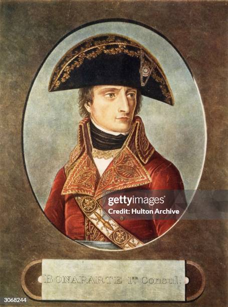 Napoleon Bonaparte as First Consul .