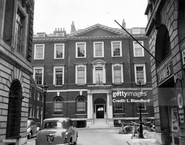 The Albany house in Piccadilly, London.