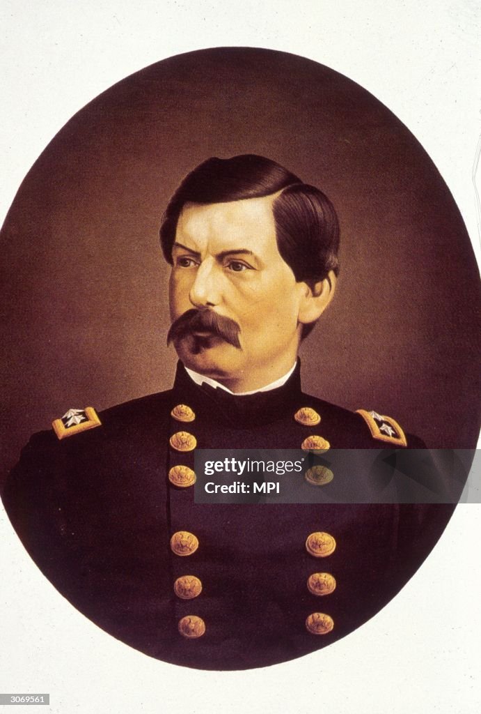American Union Army General George McClellan . Twice Commander of the ...