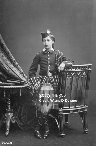 Prince Albert Victor , Duke of Clarence, the eldest son of King Edward VII and Queen Alexandra.