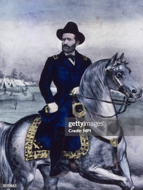 Lieutenant General Ulysses Simpson Grant , the General-in-Chief of the Union Armies during the American Civil War and later the 18th president of the...