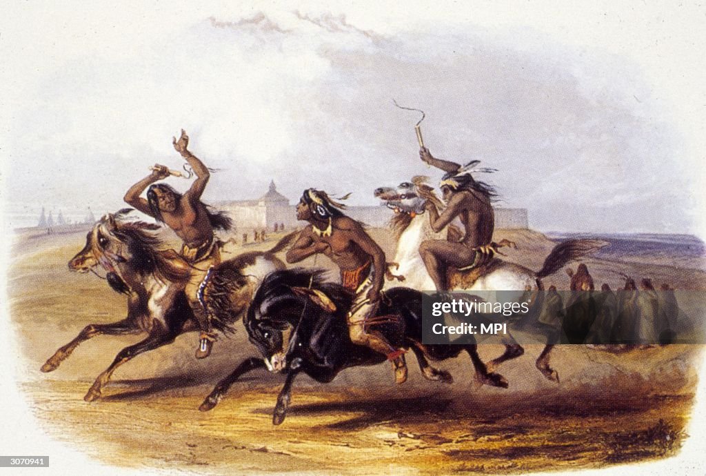 Sioux Horse Race