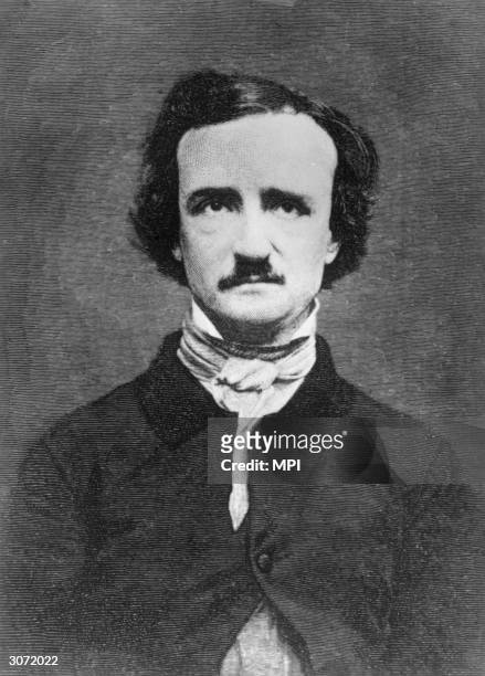 American short story writer, poet and critic Edgar Allan Poe .
