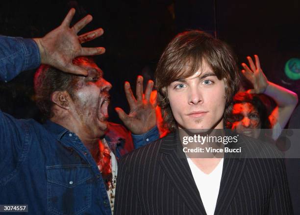 Actor Kevin Zegers attends the after party for the premiere of the Universal Pictures' film "Dawn Of The Dead" on March 10, 2004 at the Cineplex...