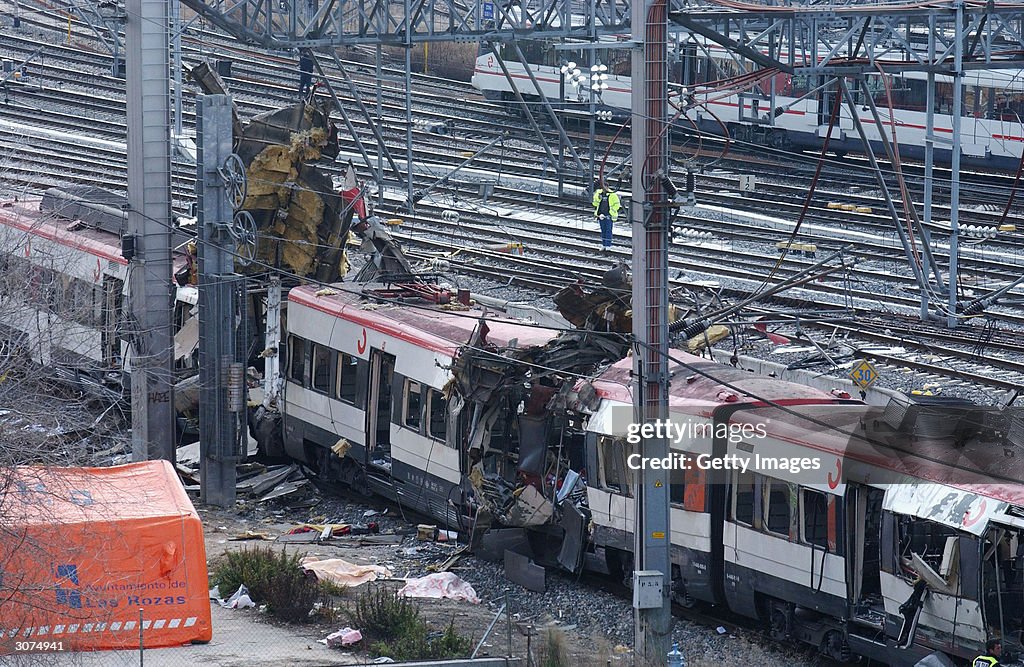 Madrid Train Blasts Cause Devastation
