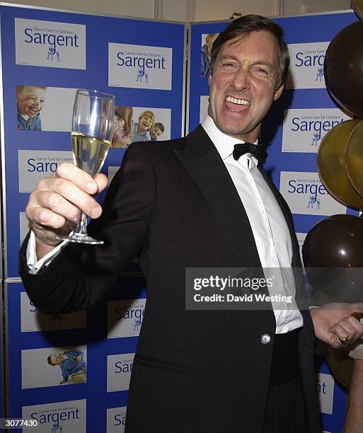 Lord Brockett, of the reality television show "I'm A Celebrity Get Me Out Of Here," arrives at The Chocolate Ball March 11, 2004 at Cafe Royal in...