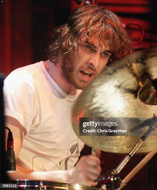 Nic Cester of Jet performs at the New Orleans House of Blues hosted by MTV2's 2$Bill Concert Series March 12, 2004 in New Orleans, LA. Scheduled to...