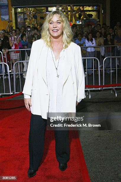 Actress Diane Delano attends the film premiere of "The Lady Killers" at the El Capitan Theatre on March 12, 2004 in Hollywood, California. The film...