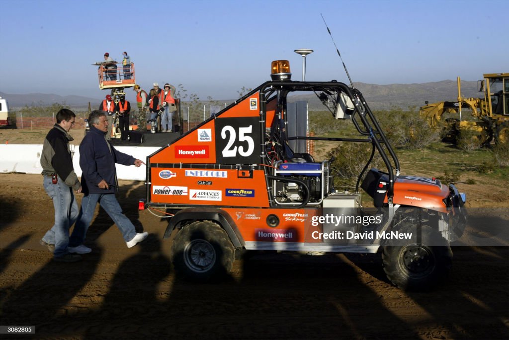 DARPA Grand Challenge Says "Look Mom, No Driver"