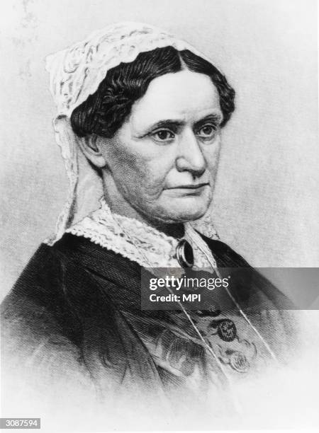 Eliza McCardle Johnson , wife of American president Andrew Johnson. A shoemaker's daughter from Tennessee, she suffered from ill health throughout...
