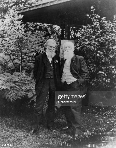 American naturalists and writers John Muir and John Burroughs. Muir was the founder of the conservationist group, the Sierra Club and campaigned...