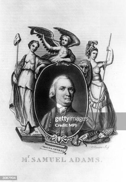 American revolutionary Samuel Adams , an organiser of the Boston Tea Party, he also signed the Declaration of Independence and attended the...