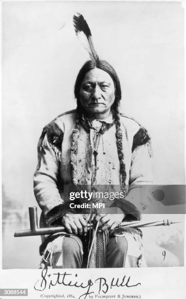 Sitting Bull or Tatanka Yotaka , a Hunkpapa Lakota Sioux and spiritual leader who led his tribe in their resistance to the white settlers. He was...