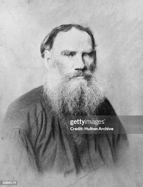 Count Leo Nikolayevich Tolstoy , writer, aesthetic philosopher and mystic.