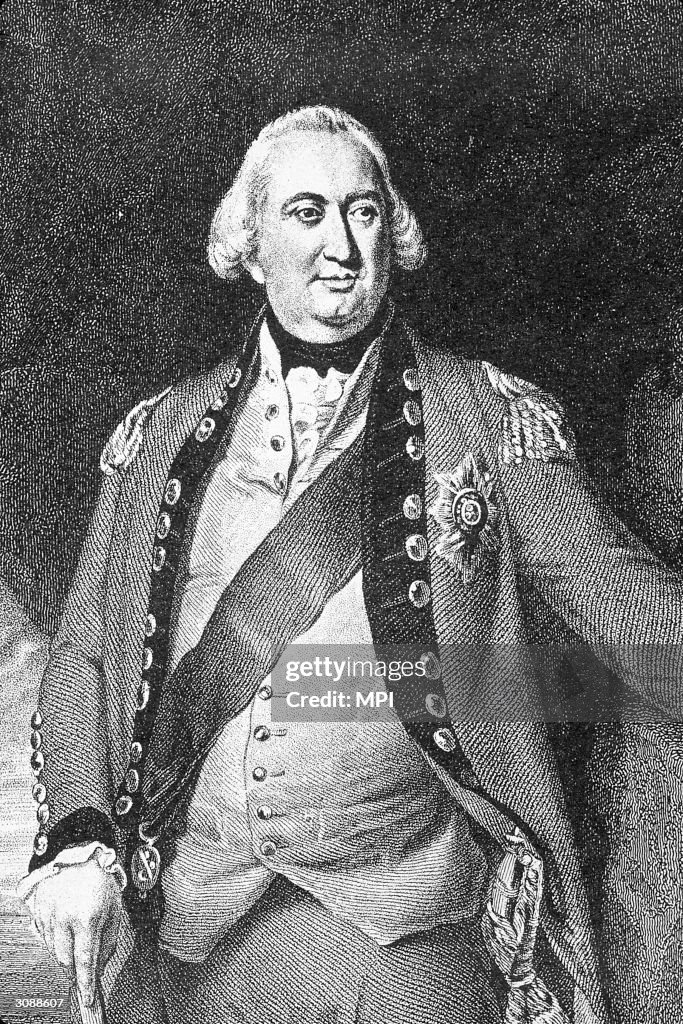 British General Charles Cornwallis while serving as Governor General ...