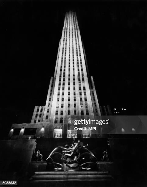 Prometheus Building Statue Of Prometheus Photos and Premium High Res Pictures - Getty Images