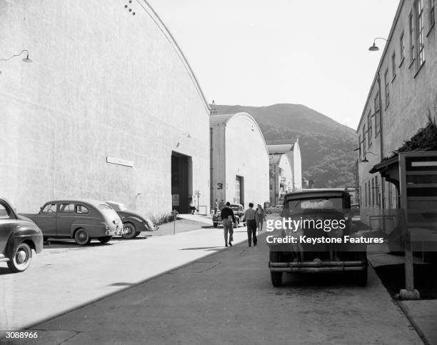 Stages 1 5 and 7 on the Warner Brothers Film Studios, Burbank, California.