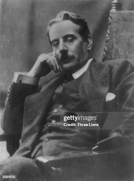 Italian composer Giacomo Puccini . Famous for operas among which are Manon Lescaut, La Boheme,Tosca and Madame Butterfly.