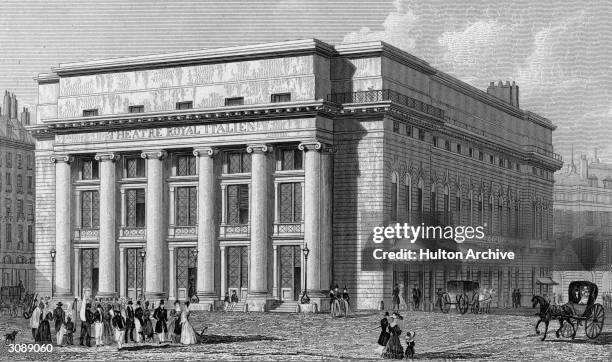 The Theatre Italien in Paris, associated with composers Meyerbeer, Rossini, Donizetti and Bellini.