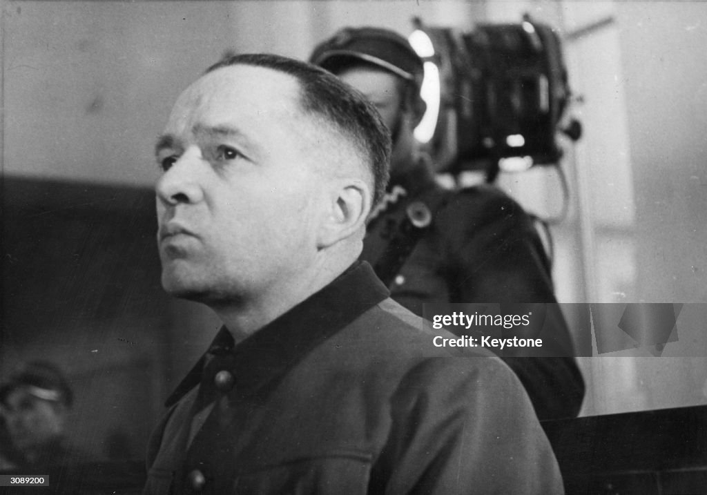 Richard Rudolf Ss Former SS-Obersturmbannfuhrer Rudolf Hoess in Warsaw on the first day ...