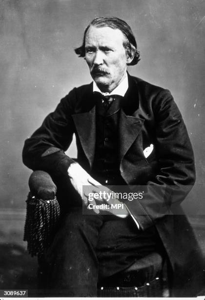 American scout, trapper and Indian agent, Christopher 'Kit' Carson .